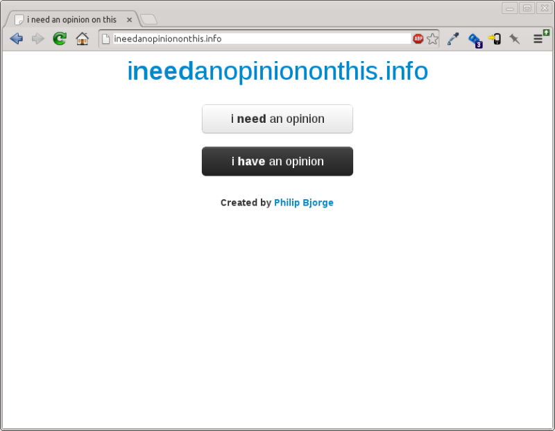 i need an opinion on this